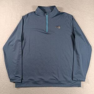 Peter Millar Pullover Mens XXL Blue Perth Performance Quarter Zip Golf